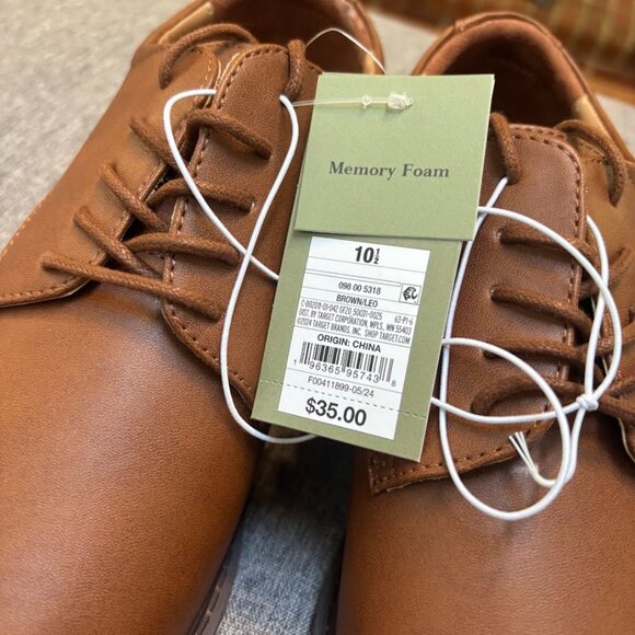 Men's Leo Dress Shoes - Goodfellow & Co, Size: Men's 10.5 - Picture 8 of 8